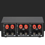 B051 สวิตช์เลือกเครื่องขยายเสียงและลำโพง 2 เข้า 1 ออก พร้อมปรับระดับเสียง สวิตช์สัญญาณเสียง 2 เครื่องขยายเสียง รุ่น B051