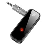 อะแดปเตอร์รับส่งเสียงบลูทูธ C28 Bluetooth 5.0 2-in-1 สำหรับรถและบ้าน