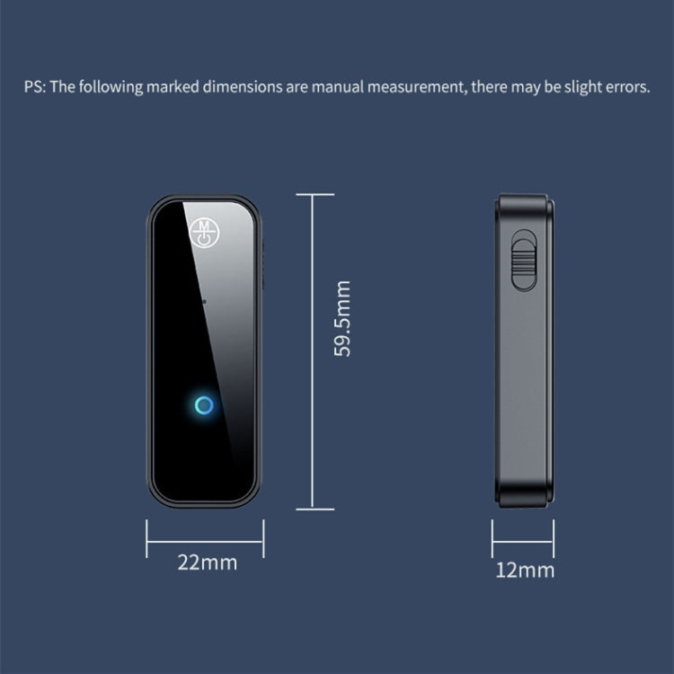อะแดปเตอร์รับส่งเสียงบลูทูธ C28 Bluetooth 5.0 2-in-1 สำหรับรถและบ้าน