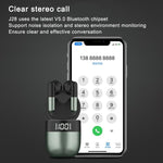 J28 TWS Wireless Bluetooth Earphones LED Digital Display HIFI Music Sport Earphone