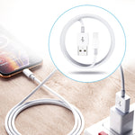 XJ-51 3A USB to 8 Pin Fast Charging Cable for iPhone 12 Series, Length: 2m, 2m