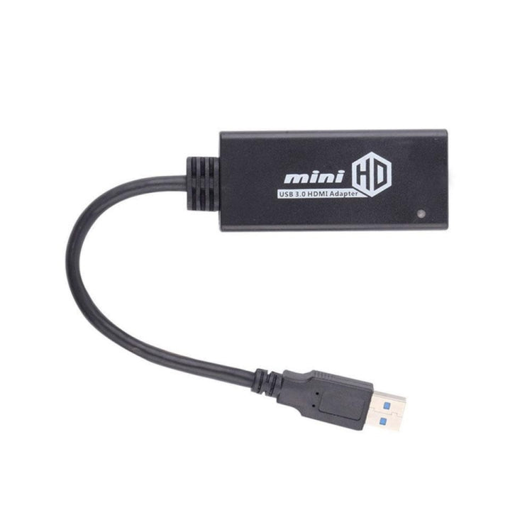 สายแปลง USB 3.0 เป็น HDMI HD พร้อมเสียง, ความยาวสาย: 20 ซม.