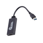 สายแปลง USB 3.0 เป็น HDMI HD พร้อมเสียง, ความยาวสาย: 20 ซม.