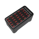 แท่นชาร์จเร็ว 150W 25 พอร์ต USB ชาร์จอัจฉริยะ AC 110-240V พร้อมปลั๊ก EU, US, AU, UK