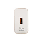 HW-66W ชาร์จเร็ว USB 66W สำหรับเดินทาง + สายข้อมูล USB เป็น Type-C ชาร์จเร็ว, ปลั๊ก US, ปลั๊ก US(1m), ปลั๊ก US(1.5m), ปลั๊ก US(2m)