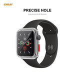 เคส TPU ชุบเคลือบเต็มจอ ENKAY Hat-prince พร้อมฟิล์มกระจกนิรภัยสำหรับ Apple Watch Series 6 / 5 / 4 / SE 44 มม.