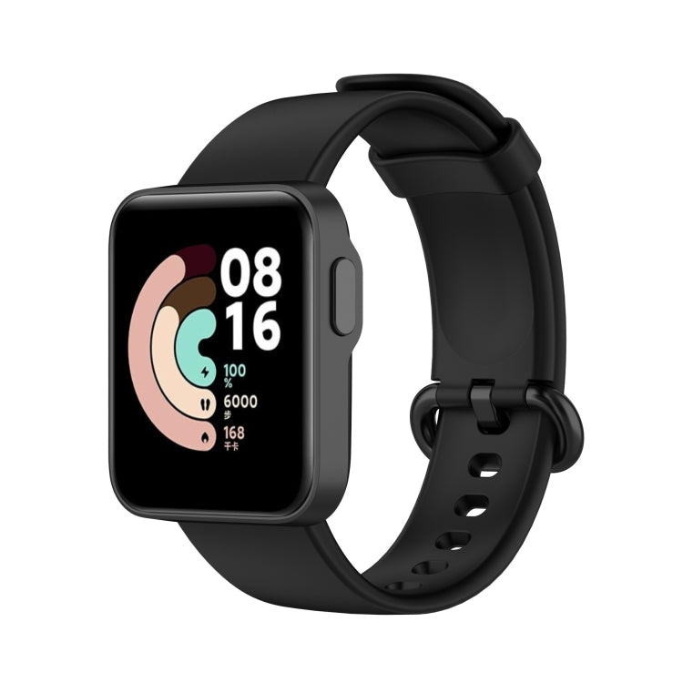 For Xiaomi Watch Mi Watch Lite / Redmi Watch Silicone Sports Wristband, black, white, red, purple, silt color white, pink, orange, army green, teal light, dark blue