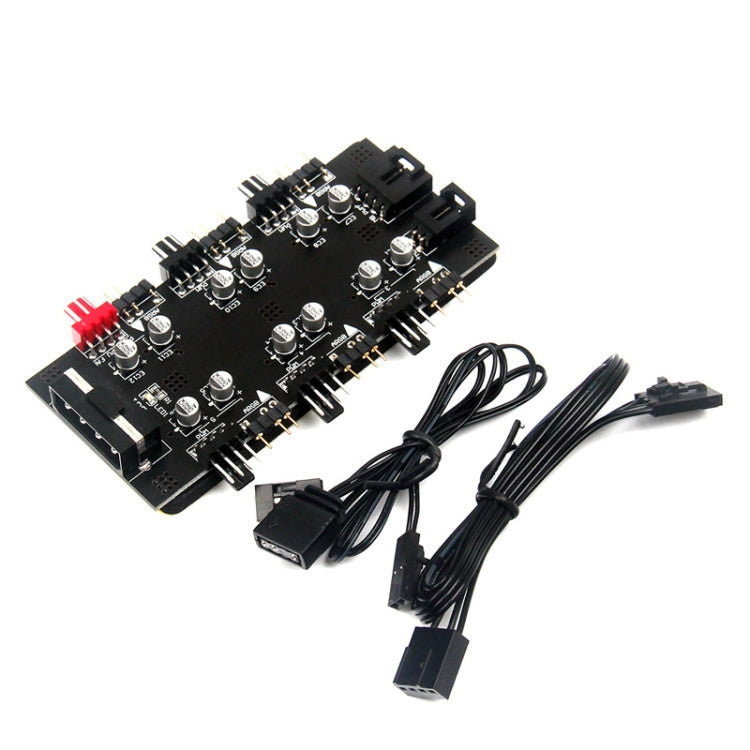 ตัวขยาย HUB PWM / ARGB 1 ถึง 6 อินเทอร์เฟซ IDE, 1 ถึง 6