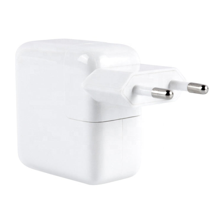 อะแดปเตอร์ชาร์จ USB 12W พร้อมสายข้อมูล USB เป็น 8 Pin สำหรับ iPad / iPhone / iPod ปลั๊ก EU