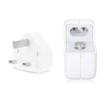อะแดปเตอร์ชาร์จ USB 12W พร้อมสายข้อมูล USB เป็น 8 Pin สำหรับ iPad / iPhone / iPod ปลั๊ก UK