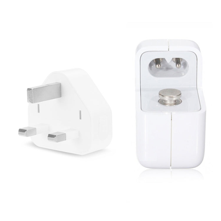 อะแดปเตอร์ชาร์จ USB 12W พร้อมสายข้อมูล USB เป็น 8 Pin สำหรับ iPad / iPhone / iPod ปลั๊ก UK