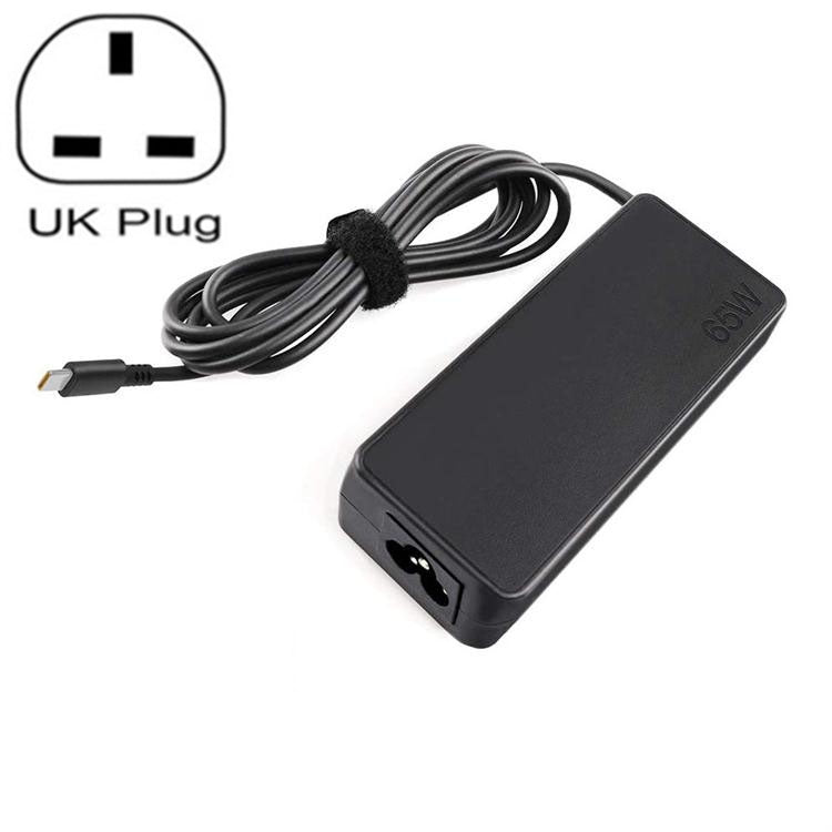 อะแดปเตอร์ชาร์จไฟ 20V 3.25A 65W สายชาร์จ Thunder Type-C สำหรับโน้ตบุ๊ก Lenovo ThinkPad X1, ปลั๊ก UK, ปลั๊ก AU, ปลั๊ก US, ปลั๊ก EU