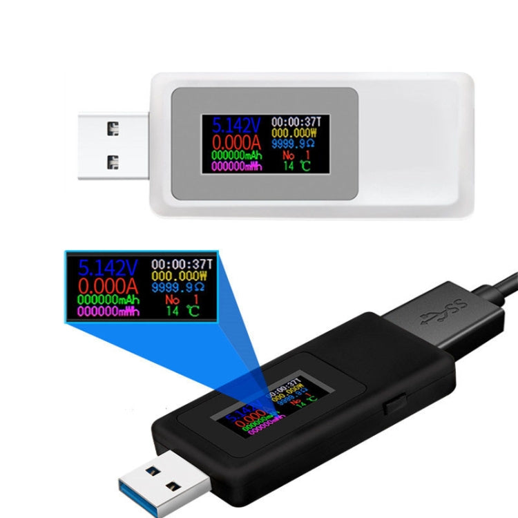 เครื่องวัด USB Keweisi KWS-MX19 DC 4V-30V 0-5A ตรวจจับกระแสและแรงดันไฟฟ้า, KWS-MX19