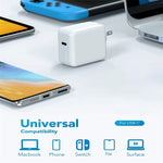 อะแดปเตอร์จ่ายไฟพกพา 30W USB-C / Type-C พร้อมสายชาร์จ USB-C / Type-C 1.8 ม., ปลั๊ก US 30W, ปลั๊ก EU 30W, ปลั๊ก UK 30W, ปลั๊ก AU 30W