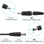 สายแปลง KWS-912V USB Boost Converter DC 5V เป็น 9V 12V พร้อมปลั๊ก 3.5x1.35mm, 5V เป็น 9V / 12V