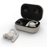 T20 TWS หูฟังไร้สายบลูทูธแบบเกี่ยวหู สำหรับกีฬา พร้อมกล่องชาร์จ กันน้ำ IPX6 หูฟังตัดเสียงรบกวน