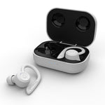 T20 TWS หูฟังไร้สายบลูทูธแบบเกี่ยวหู สำหรับกีฬา พร้อมกล่องชาร์จ กันน้ำ IPX6 หูฟังตัดเสียงรบกวน