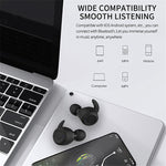 T20 TWS หูฟังไร้สายบลูทูธแบบเกี่ยวหู สำหรับกีฬา พร้อมกล่องชาร์จ กันน้ำ IPX6 หูฟังตัดเสียงรบกวน