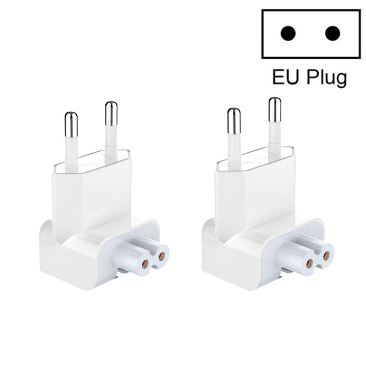 อะแดปเตอร์ไฟฟ้า 2 ชิ้น รุ่น XJ01 สำหรับชาร์จ iPad 10W 12W และ MacBook Series, EU Plug