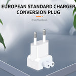 อะแดปเตอร์ไฟฟ้า 2 ชิ้น รุ่น XJ01 สำหรับชาร์จ iPad 10W 12W และ MacBook Series, EU Plug