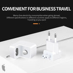 อะแดปเตอร์ไฟฟ้า 2 ชิ้น รุ่น XJ01 สำหรับชาร์จ iPad 10W 12W และ MacBook Series, EU Plug
