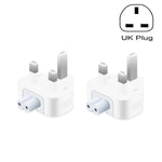 อะแดปเตอร์จ่ายไฟ 2 ชิ้น XJ01 สำหรับที่ชาร์จ iPad 10W 12W และที่ชาร์จ MacBook ซีรีส์ ปลั๊ก UK