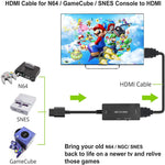 สายแปลงวิดีโอ 1080P N64 เป็น HDMI ดิจิตอลอนาล็อก, อะแดปเตอร์ 1080P