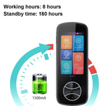 V10 เครื่องแปลภาษาสมาร์ทหน้าจอสัมผัส 3.0 นิ้ว รองรับ 107 ภาษา พร้อมแปลออฟไลน์และแปลภาพ