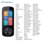V10 เครื่องแปลภาษาสมาร์ทหน้าจอสัมผัส 3.0 นิ้ว รองรับ 107 ภาษา พร้อมแปลออฟไลน์และแปลภาพ