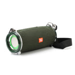 ลำโพงบลูทูธไร้สายเสียงเบส 3D สเตอริโอพร้อมไฟกระพริบ LED T&G TG192 รองรับ FM / การ์ด TF / USB