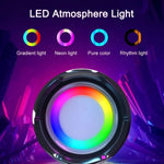 ลำโพงบลูทูธไร้สายเสียงเบส 3D สเตอริโอพร้อมไฟกระพริบ LED T&G TG192 รองรับ FM / การ์ด TF / USB