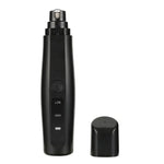 เครื่องเจียรเล็บสุนัขไฟฟ้าชาร์จ USB กรรไกรตัดเล็บไร้ความเจ็บปวด