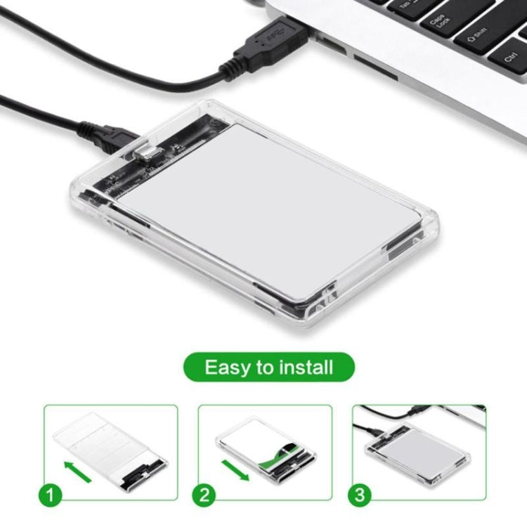 กล่องพกพา 2.5 นิ้ว SATA เป็น USB 3.1 Gen 2