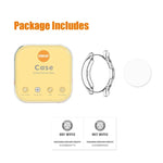 เคส TPU นุ่มใสคลุมเต็มรูปแบบ ENKAY Hat-Prince + ฟิล์มกระจกนิรภัย HD ใส สำหรับ Samsung Galaxy Watch4 Classic 42 มม., สำหรับ Samsung Watch4 Classic 46 มม.