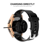 ENKAY สำหรับ Samsung Galaxy Watch4 Classic 42 มม. เคส TPU นุ่มเคลือบอิเล็กโทรไลต์เต็มจอ HD พร้อมฟิล์มกระจกนิรภัย, สำหรับ Samsung Galaxy Watch4 Classic 42 มม.