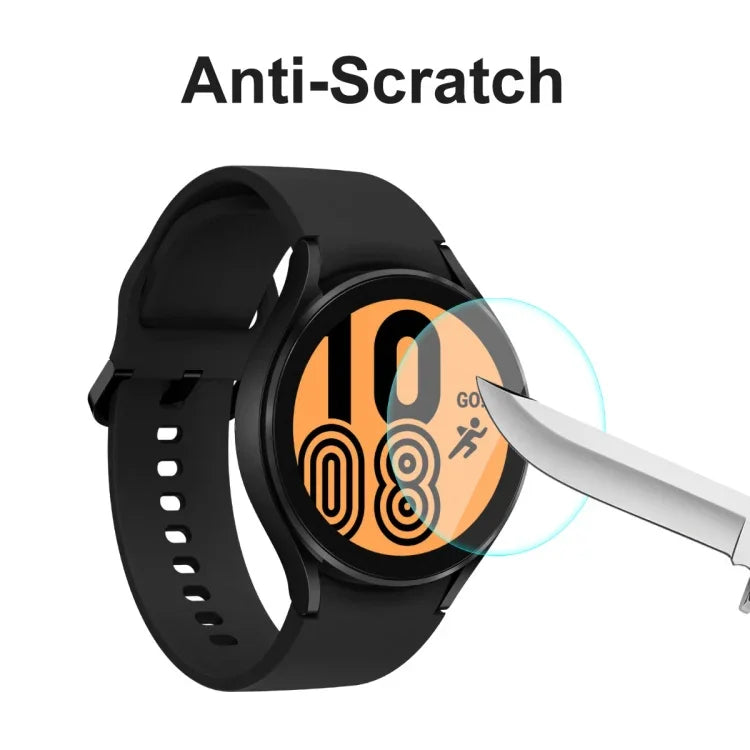 สำหรับ Samsung Galaxy Watch4 40 มม. ENKAY Hat-Prince ฟิล์มกระจกนิรภัยโค้งขอบ 2.15D 0.2 มม. 9H, 1 ชิ้น, 2 ชิ้น, 5 ชิ้น, 10 ชิ้น