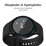 สำหรับ Samsung Galaxy Watch4 44 มม. ENKAY Hat-Prince ฟิล์มกระจกนิรภัยโค้งขอบ 2.15D 0.2 มม. 9H, 1 ชิ้น, 2 ชิ้น, 5 ชิ้น, 10 ชิ้น