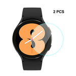 สำหรับ Samsung Galaxy Watch4 44 มม. ENKAY Hat-Prince ฟิล์มกระจกนิรภัยโค้งขอบ 2.15D 0.2 มม. 9H, 1 ชิ้น, 2 ชิ้น, 5 ชิ้น, 10 ชิ้น