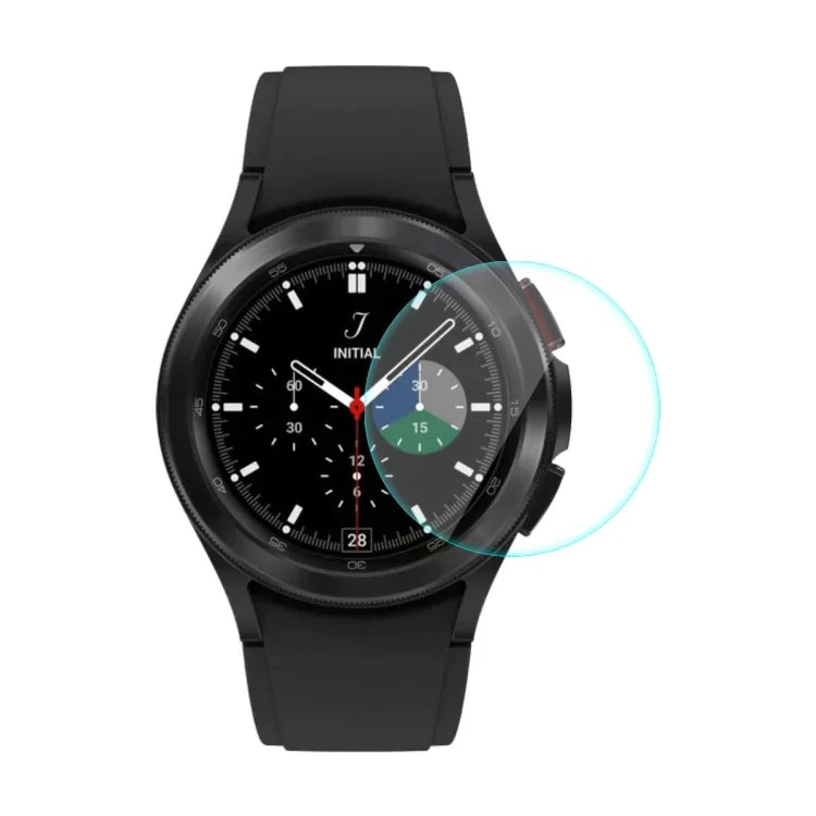 สำหรับ Samsung Galaxy Watch4 Classic 46 มม. ENKAY Hat-Prince ฟิล์มกระจกนิรภัยโค้งขอบ 2.15D 0.2 มม. 9H, 1 ชิ้น, 2 ชิ้น, 5 ชิ้น, 10 ชิ้น