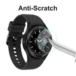 สำหรับ Samsung Galaxy Watch4 Classic 42 มม. ENKAY Hat-Prince ฟิล์มกระจกนิรภัยโค้งขอบ 2.15D 0.2 มม. 9H, 1 ชิ้น, 2 ชิ้น, 5 ชิ้น, 10 ชิ้น