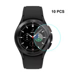 สำหรับ Samsung Galaxy Watch4 Classic 42 มม. ENKAY Hat-Prince ฟิล์มกระจกนิรภัยโค้งขอบ 2.15D 0.2 มม. 9H, 1 ชิ้น, 2 ชิ้น, 5 ชิ้น, 10 ชิ้น