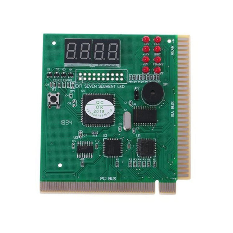 การ์ดวินิจฉัย PCI สี่หลักสำหรับทดสอบเมนบอร์ดคอมพิวเตอร์ 4 บิต