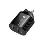 ชาร์จเร็วพอร์ตคู่ 40W PD / Type-C สำหรับ iPhone / iPad ซีรีส์, ปลั๊ก UK, ปลั๊ก UK