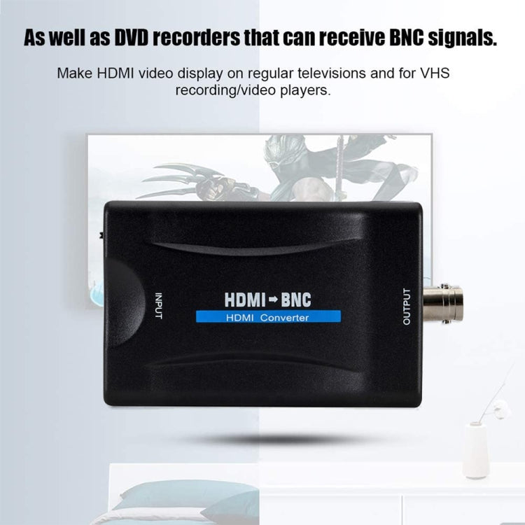อะแดปเตอร์แปลงวิดีโอ HDMI เป็น BNC