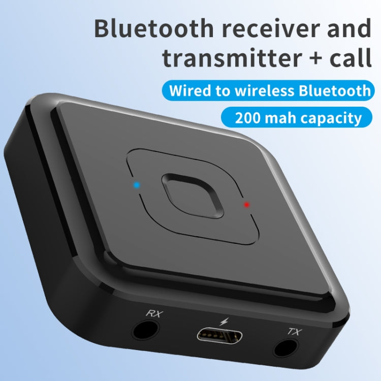 BT-22 ตัวรับและส่งสัญญาณบลูทูธ 5.1 2 in 1 รองรับการโทรด้วยเสียง, BT-22