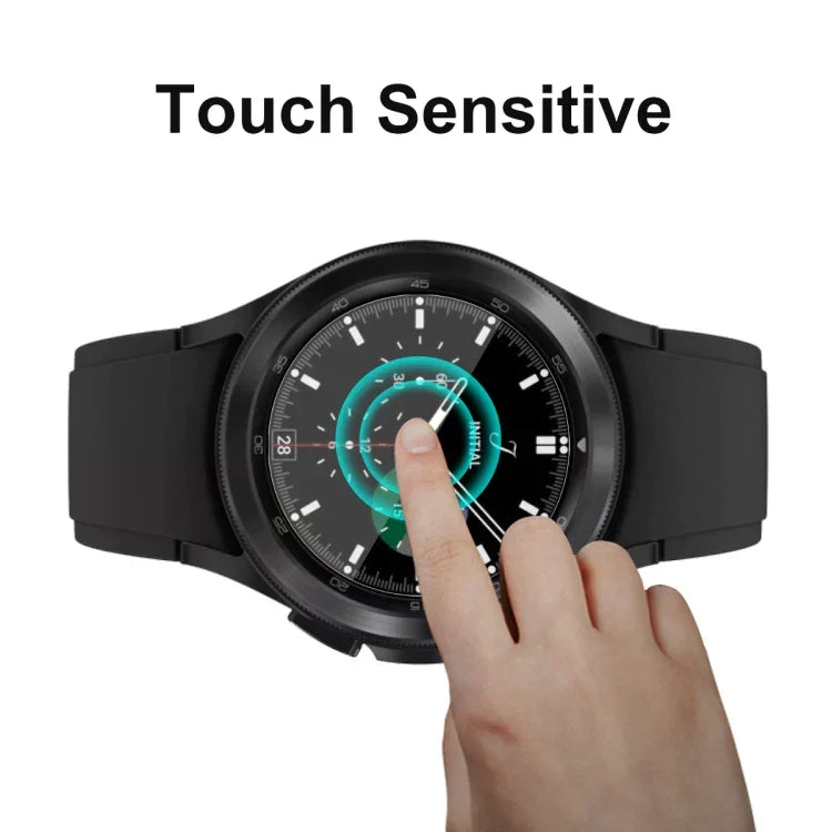 สำหรับ Samsung Galaxy Watch4 Classic 46 มม. ENKAY Hat-Prince ฟิล์ม TPU นุ่มเต็มจอไม่ลอกขอบ, 1 ชิ้น, 2 ชิ้น
