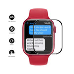ฟิล์มกันรอยหน้าจอ HD แบบโค้ง 3D เต็มจอ PET โค้งร้อนดัดงอ รุ่น ENKAY Hat-Prince รองรับเคส สำหรับ Apple Watch Series 9 / 8 / 7 ขนาด 41 มม. 1 ชิ้น สำหรับ Apple Watch Series 7 ขนาด 41 มม. 2 ชิ้น สำหรับ Apple Watch Series 7 ขนาด 41 มม. 5 ชิ้น