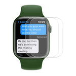 ฟิล์มกันรอยหน้าจอ HD แบบโค้ง 3D เต็มจอ PET โค้งร้อนดัดงอ รุ่น ENKAY Hat-Prince รองรับเคส สำหรับ Apple Watch Series 9 / 8 / 7 ขนาด 41 มม. 1 ชิ้น สำหรับ Apple Watch Series 7 ขนาด 41 มม. 2 ชิ้น สำหรับ Apple Watch Series 7 ขนาด 41 มม. 5 ชิ้น