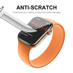 ฟิล์มกันรอยหน้าจอ HD แบบโค้ง 3D เต็มจอ PET โค้งร้อนดัดงอ รุ่น ENKAY Hat-Prince รองรับเคส สำหรับ Apple Watch Series 9 / 8 / 7 ขนาด 45 มม. 1 ชิ้น สำหรับ Apple Watch Series 7 ขนาด 45 มม. 2 ชิ้น สำหรับ Apple Watch Series 7 ขนาด 45 มม. 5 ชิ้น