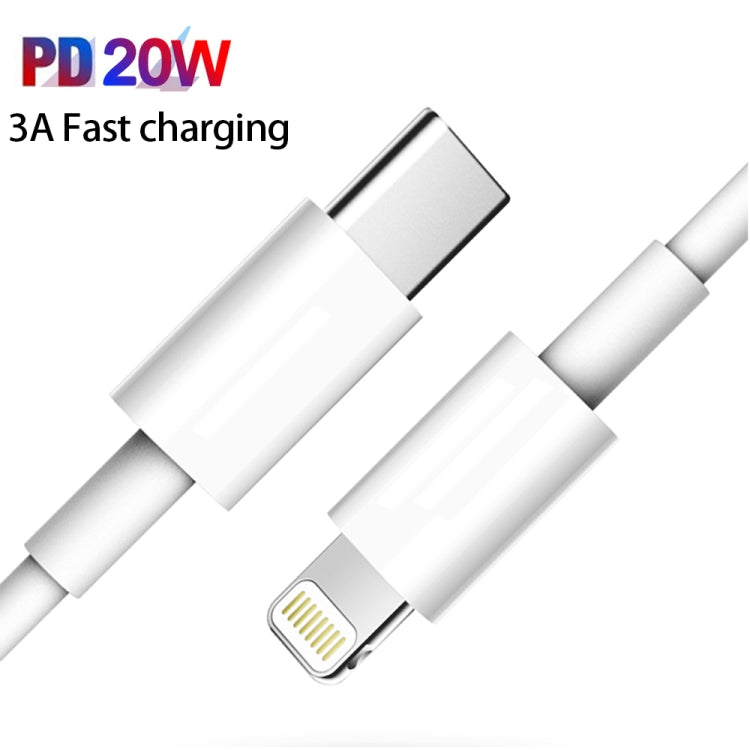 สายชาร์จและซิงค์ข้อมูลเร็ว PD20W USB-C / Type-C เป็น 8 Pin สำหรับ iPhone 13 / 12 Series ความยาว 1m, 1.5m, 2m